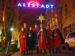 Die Sternsinger unterwegs in der Innenstadt - Bildergalerie © Stadtdekanat Bonn Die Sternsinger unterwegs in der Innenstadt - Bildergalerie © Stadtdekanat Bonn
