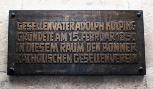 Gedenktafel im Kapitelsaal des Bonner Münsters © Sentis / Stadtdekanat Bonn Gedenktafel im Kapitelsaal des Bonner Münsters © Sentis / Stadtdekanat Bonn